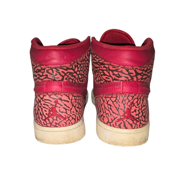 Nike Air Jordan 1 Retro High Gym Red Elephant Print 839115-600 Men’s Size 10